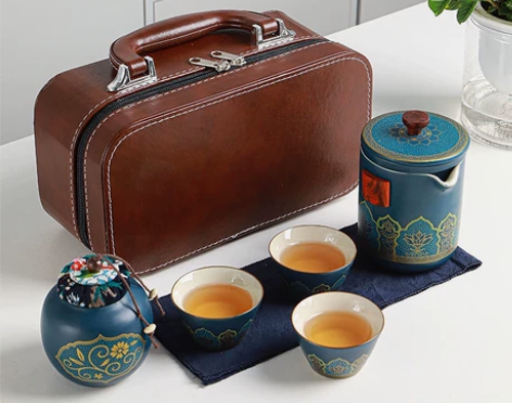 【全新】父亲节礼物~陶瓷茶具,旅行茶具,户外露营便携式茶具包... 【全新】父亲节礼物~陶瓷茶具,旅行茶具,户外露营便携式茶具包...
