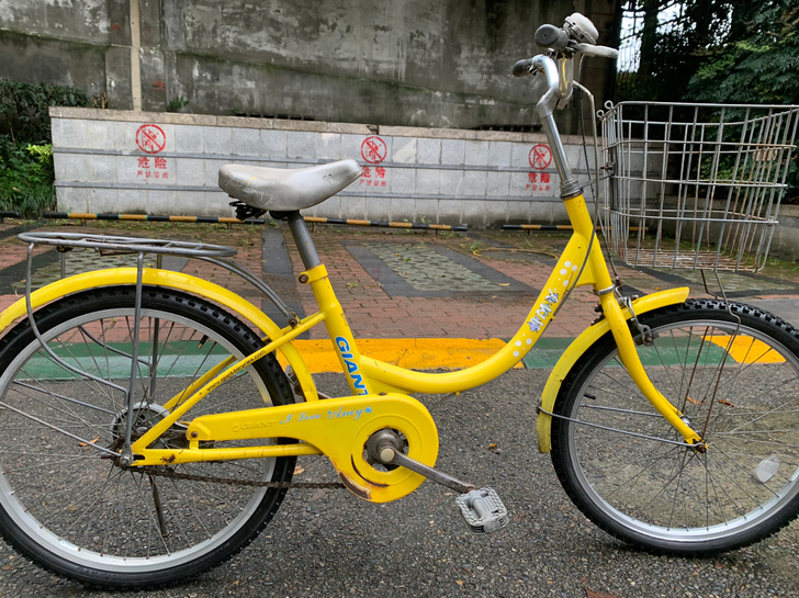 捷安特通勤自行车，22寸，喜马诺一体飞轮，...