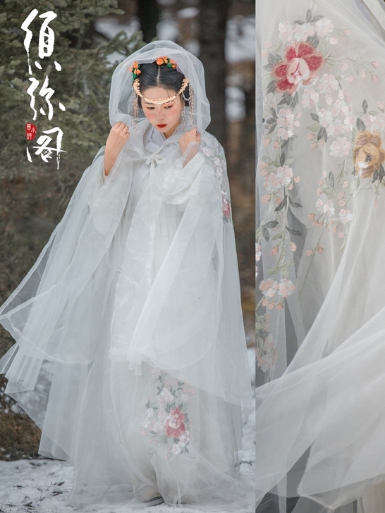 雁卿汉服出租包邮出租汉服出租须弥阁关山晚樱...