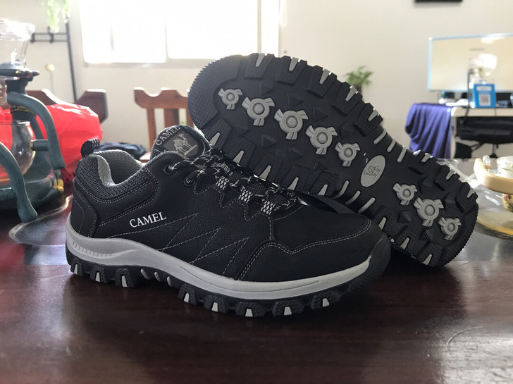 正品骆驼camel男鞋春秋户外登山鞋透气款...