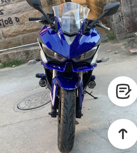 高配魅影R，双缸400CC水冷，高配升级倒...