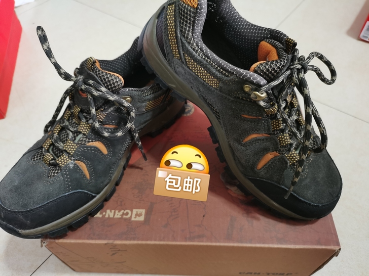 骆驼登山鞋，39码，成色不错，穿过几次就一...