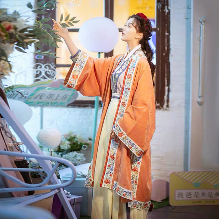 花朝记 李师师 宋制汉服 全缘褙子