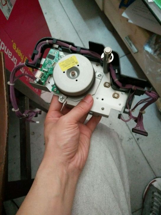 原装惠普5550激光打印机硒鼓驱动马达HP...