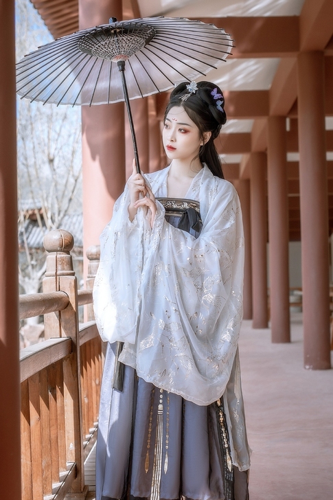 【出】艺缕黑云鹤全套，M码上衫+M码三米摆...