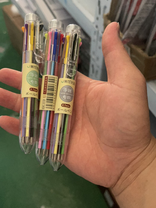莱可优品十色圆珠笔;GK-012莱可优品十...