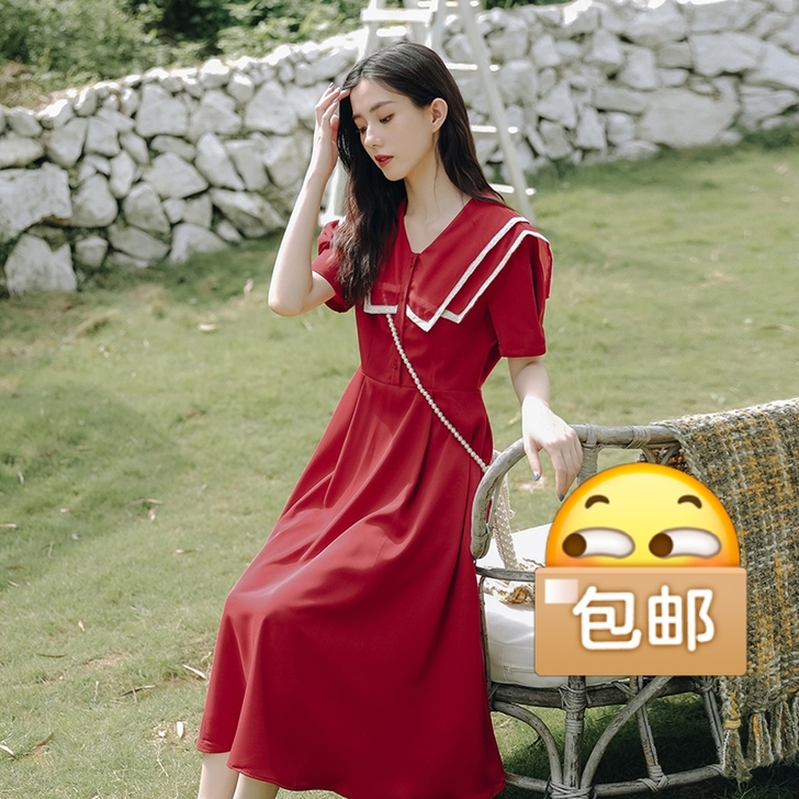 木易易连衣裙,闲置出,L码。衣服完好,几乎...