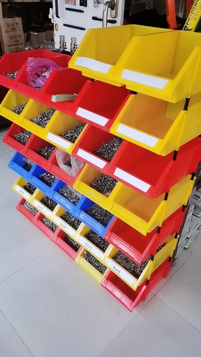 零件盒元件盒五金工具盒分类螺丝盒收纳盒物料...