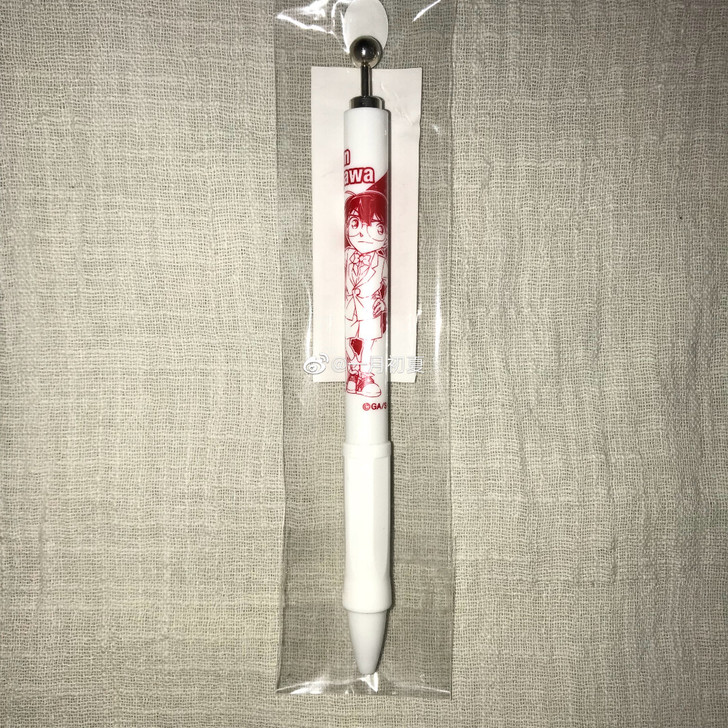 柯南限定movic一次性0.5黑色圆珠笔