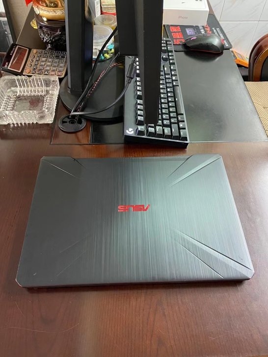 华硕FX80G游戏笔记本电脑 处理器 英特...