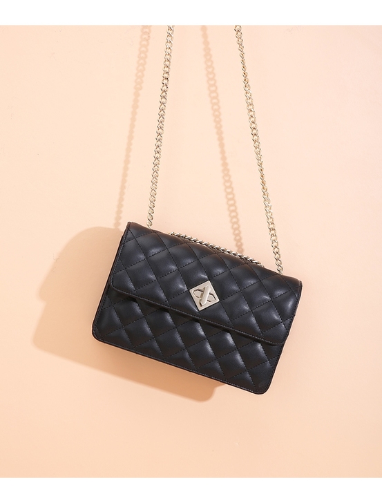 稻草家 牛皮 菱格包