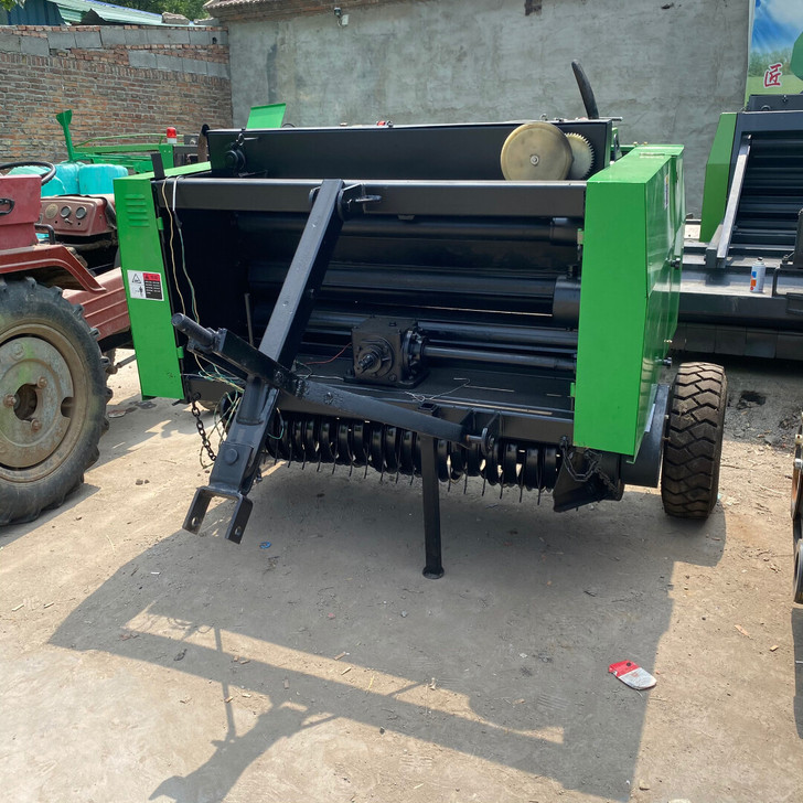全新小麦秸秆打包机玉米秸秆牧草稻草打捆机小...