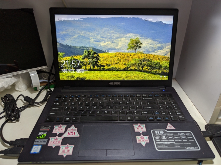 神舟k680e-g6d1，双通道16G内存...