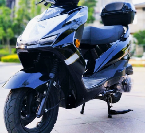 刚买一个月电喷摩托车！带牌带证！ 照片实拍...