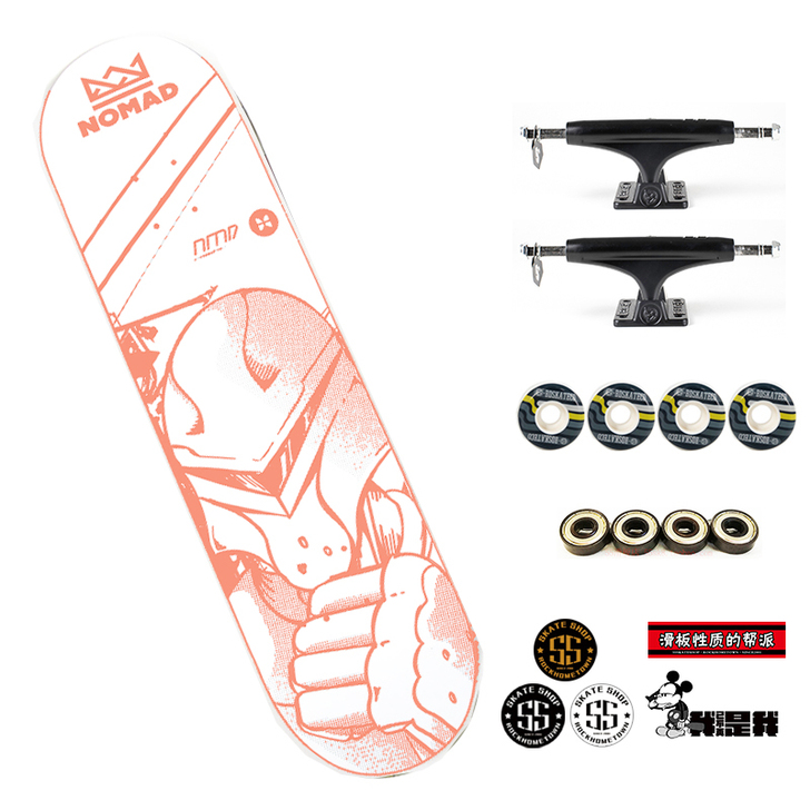 55滑板店 专业组装滑板 进口BD NOM...