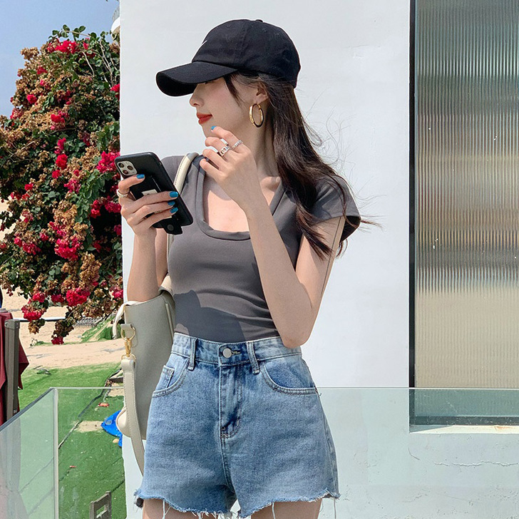 晶美雅 蕾丝雪纺衫包邮 25 太多短衣服了...