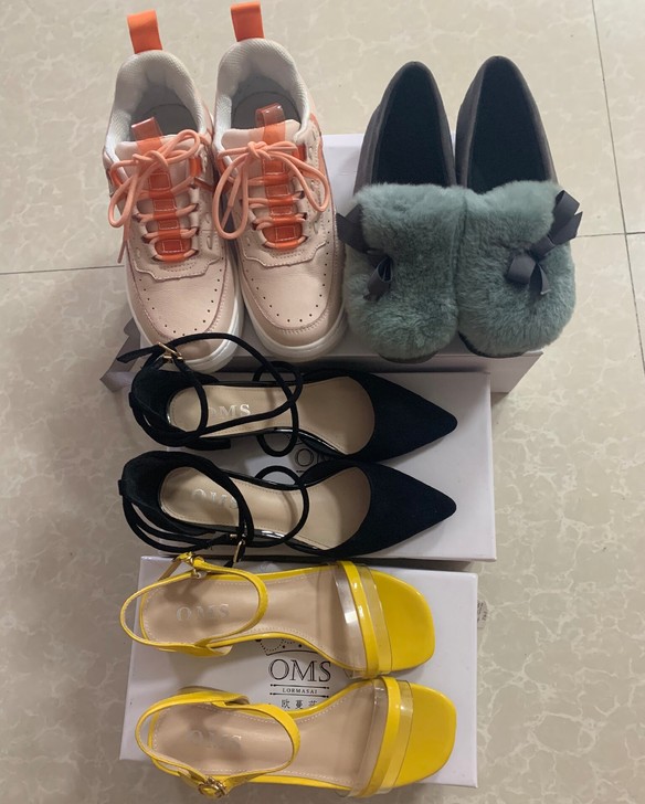 要搬家了还有几双鞋子，凉鞋ck运动鞋休闲鞋...
