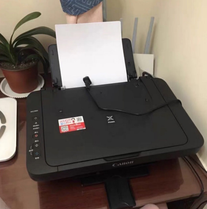 九九新佳能MG2580彩色打印机家用复印扫...