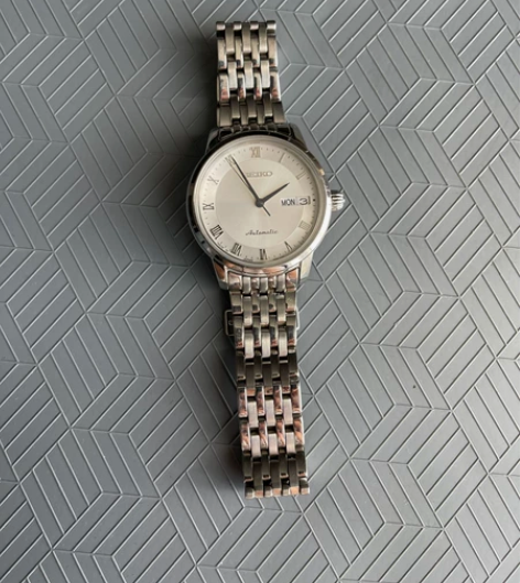 Seiko日本精工手表经典款百搭机械表简约...