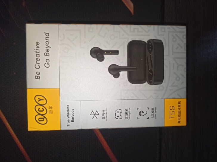 qcy t5s，京东换新，全新，拆封验货过