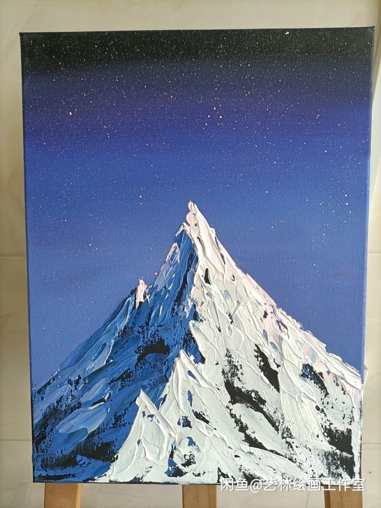 包邮带外框 小幅油画原创作品现代简约纯手绘...