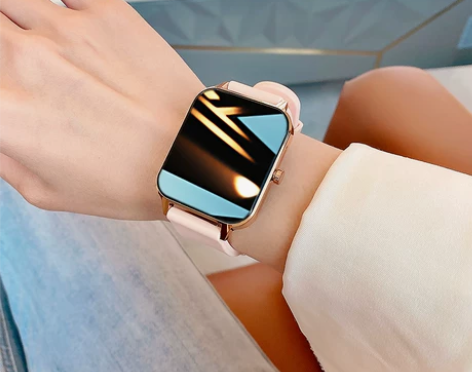 安卓苹果通用女士智能手表蓝牙电话多功能女款...