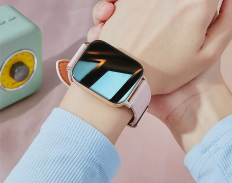 【38活动价】适用于华为苹果女士智能手表蓝...