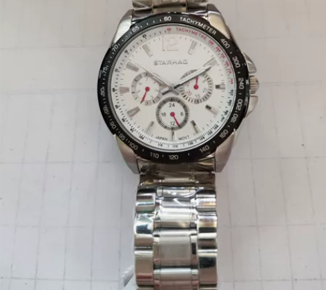 星豪石英表，全新，男士，，41mm，30米...