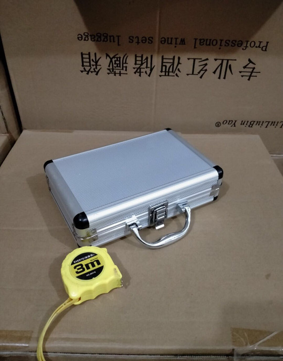 包邮小号铝合金工具盒零件盒收纳盒