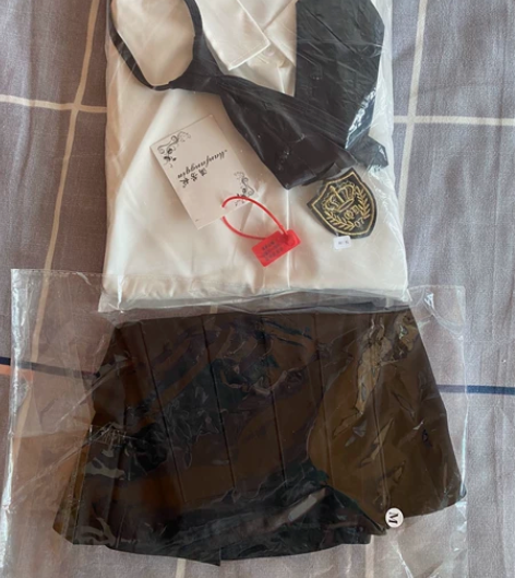 制服裙套装女夏季新款，M码，全新，有吊牌，...