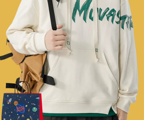 NASA联名卫衣男国潮秋季长袖外套上衣潮牌...