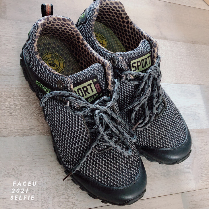 骆驼鞋春夏款，登山徒步走路都可以，舒服防滑...