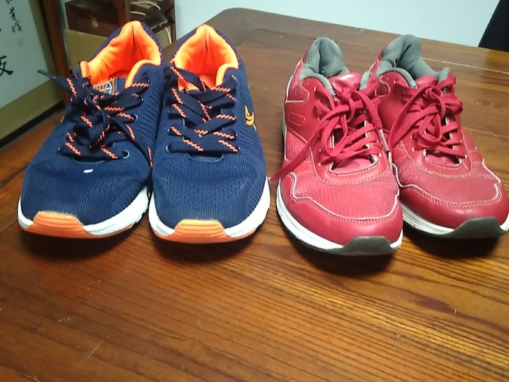 特步运动鞋2双打包出