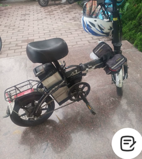 可折叠，代驾的电动车，骑了半年左右，锂电池...