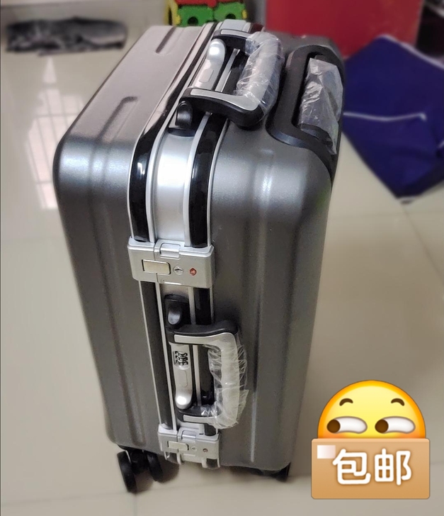 袋鼠全新拉杆箱密码箱超大加厚24寸22寸拉...