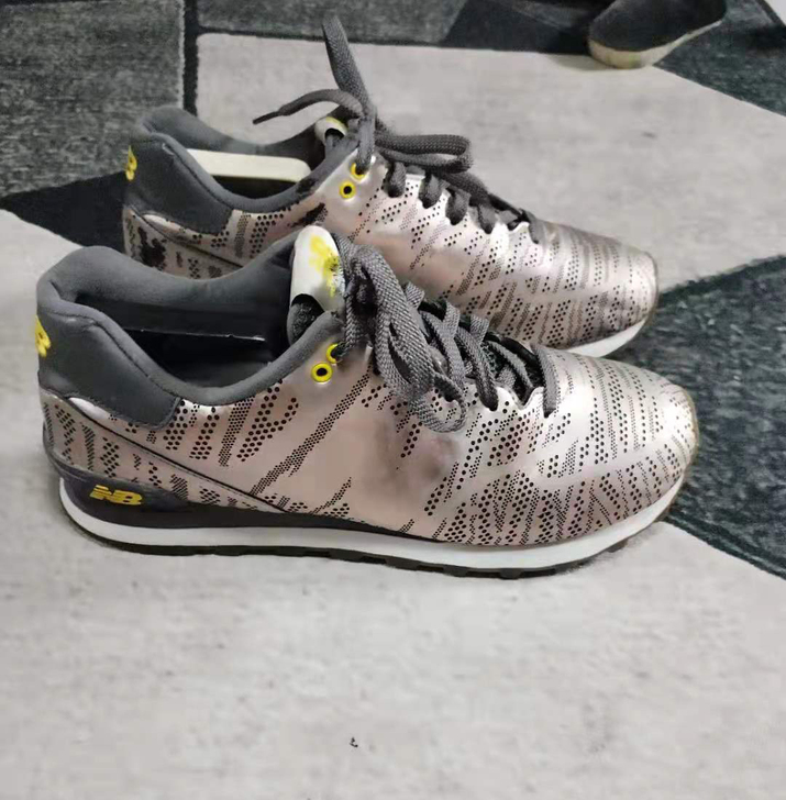 正品 42码 新百伦 运动休闲鞋【9新】细...