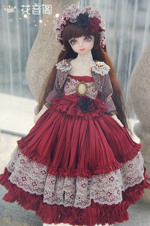 【花音阁】 岚 酒红 二版 msd bjd...