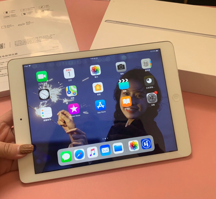 女生自用iPadmini2 7.9寸，无暗...