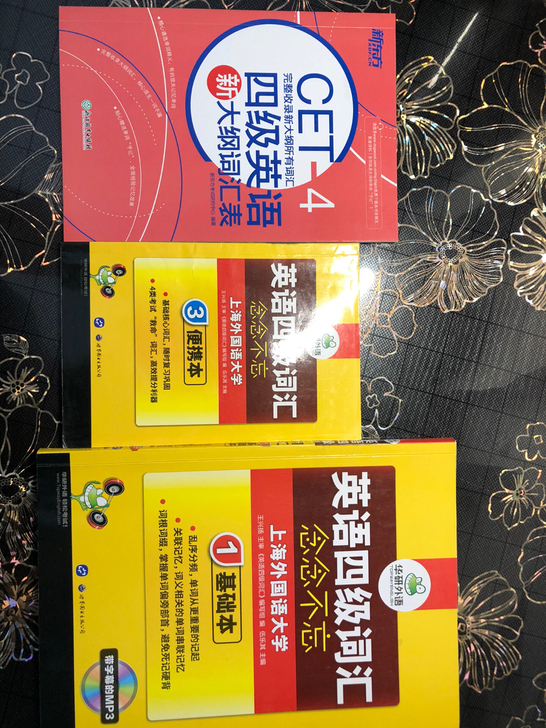 正版大学英语四级词汇（3本）