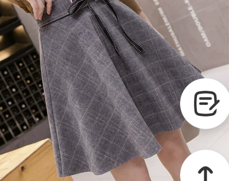 半身裙冬天配毛衣裙子女冬季2021新款女潮...