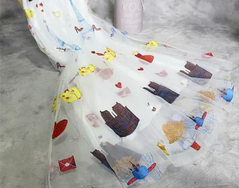 浪漫仙女裙高档绣花网纱裙长裙 A字显瘦飘逸...