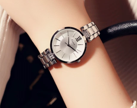 金米欧手表 女士女学生ins风简约气质时尚...