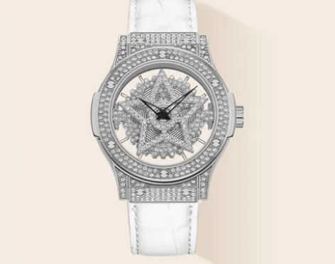 Davena蒂玮娜五芒星时来运转手表女镂空...