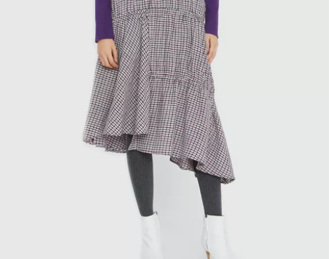 百家好公司绵羊毛复古裙，复古风，文艺风16...