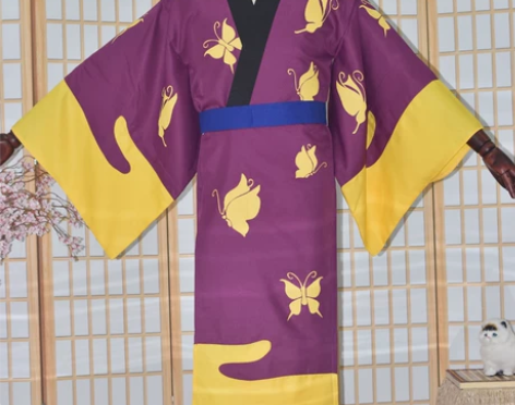 和顺动漫cosplay银魂总督高杉晋助蝴蝶...