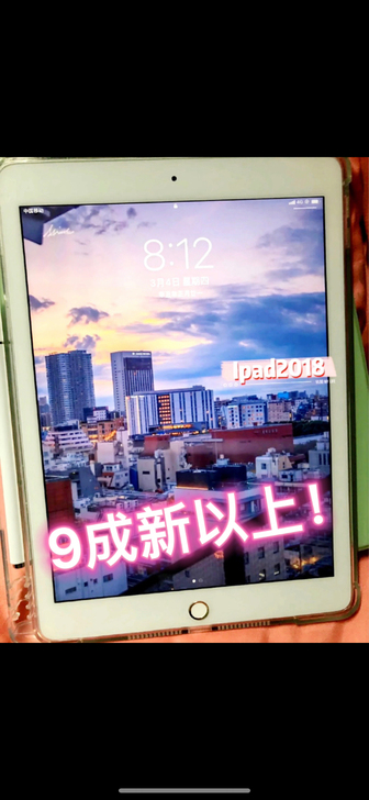 女生自用ipad 2019款 128g 3...