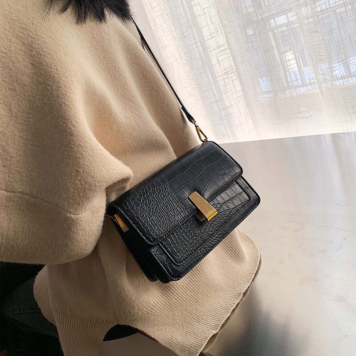 网红上新港风复古包包女2020新款韩版百搭...
