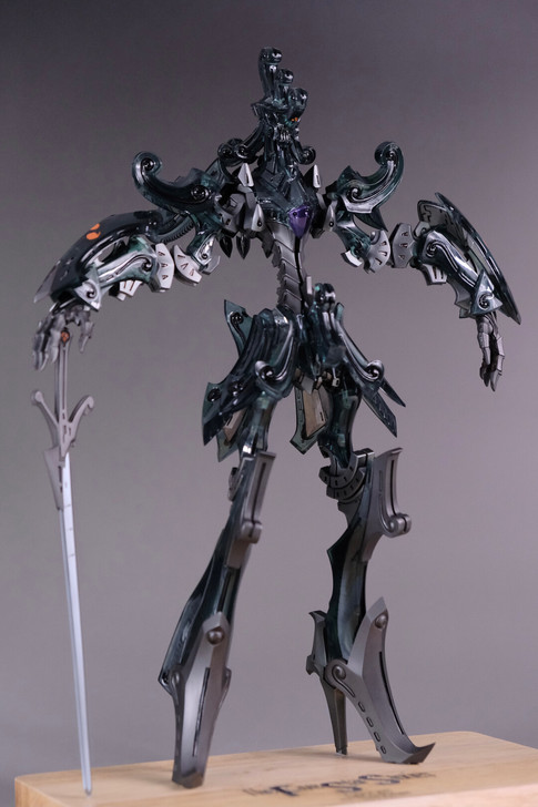 造型村五星物语GTM黑骑士gk喷涂成品