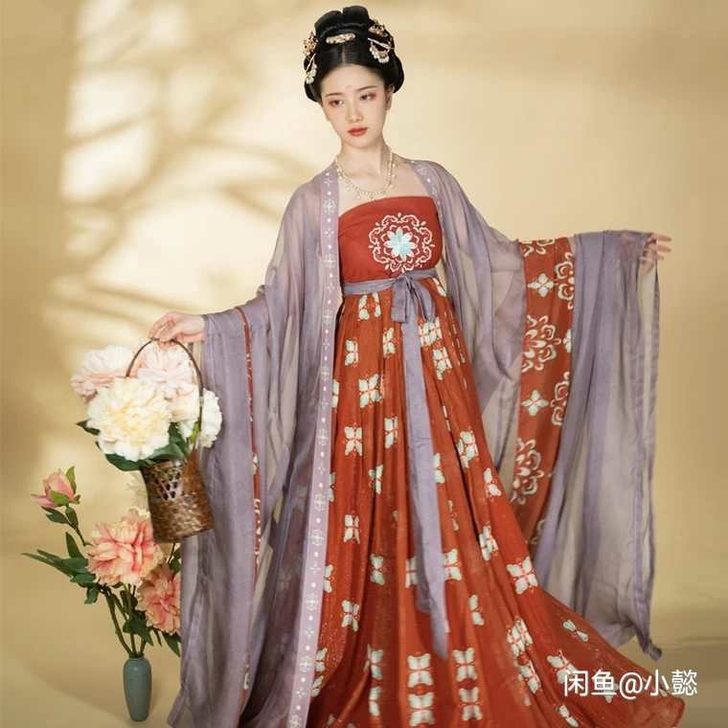 茗月萱原创正品琵琶女一片式 S 单诃子裙 ...