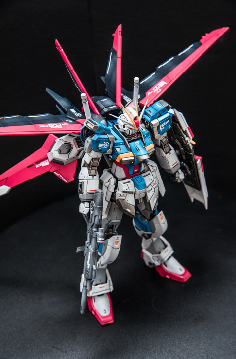 脉冲高达 RG  喷漆手办模型万代 RG ...